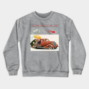 1935 FORD V8 - advert Crewneck Sweatshirt